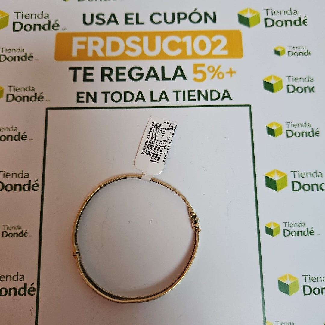 PULSERA RIGIDA ORO 14 K 9,20 GRMS (SEMINUEVO)