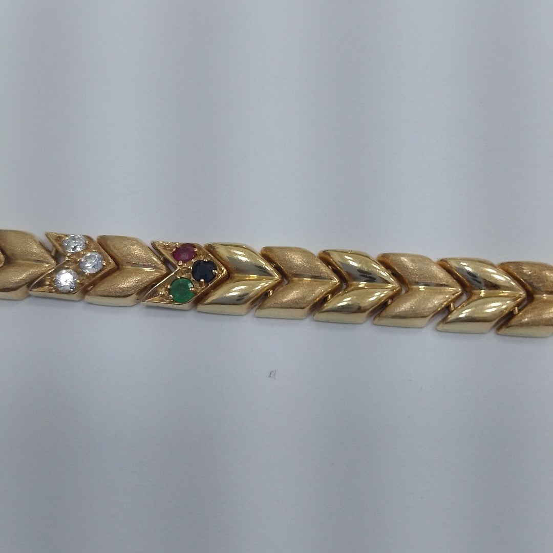 PULSERA ORO 14 K 14.2 GRMS (SEMINUEVO)