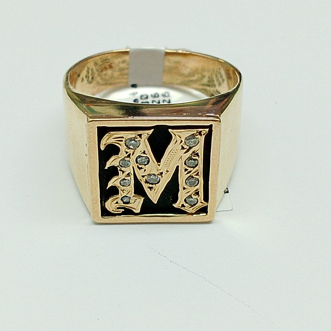 ANILLO ORO 14 K 13.3 GRMS (SEMINUEVO)