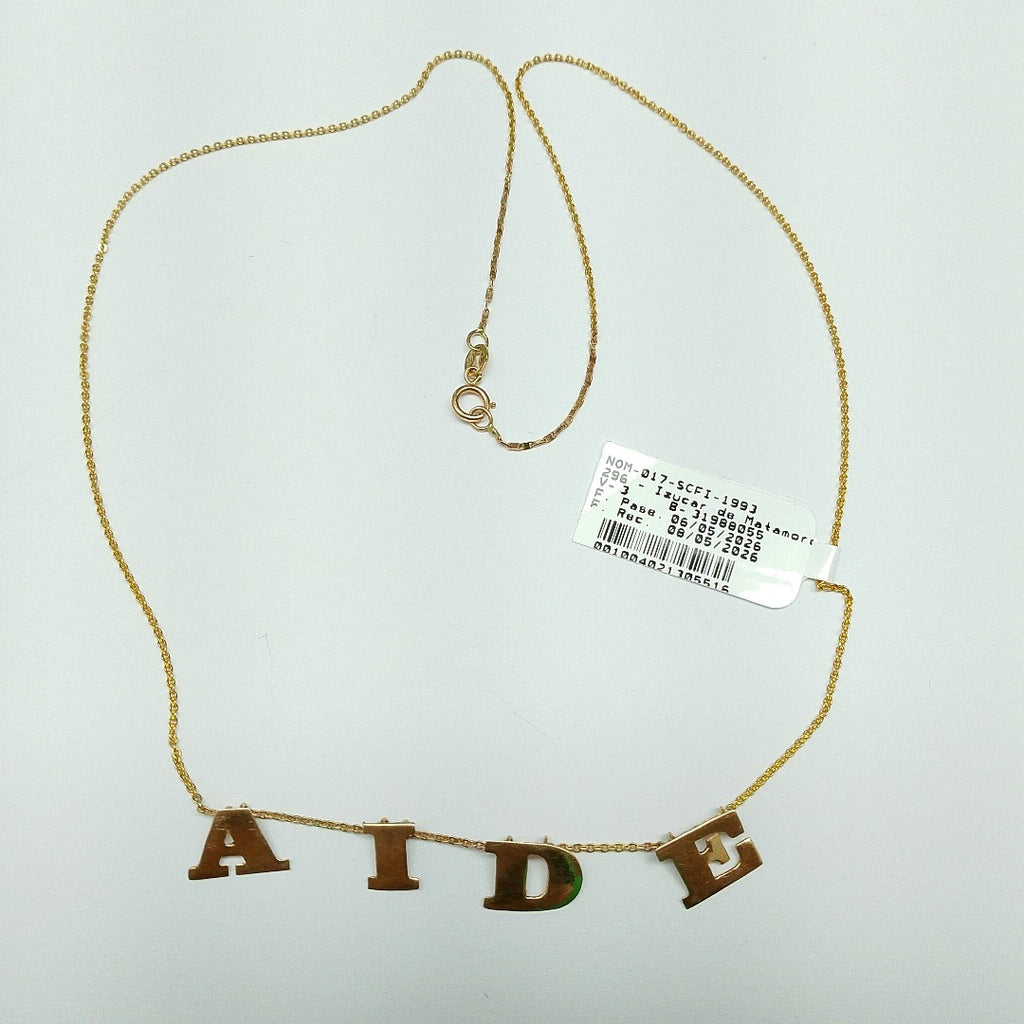 CADENA ORO 10 K 3,00 GRMS (SEMINUEVO)