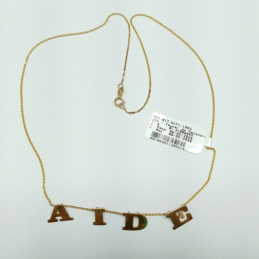CADENA ORO 10 K 3,00 GRMS (SEMINUEVO)