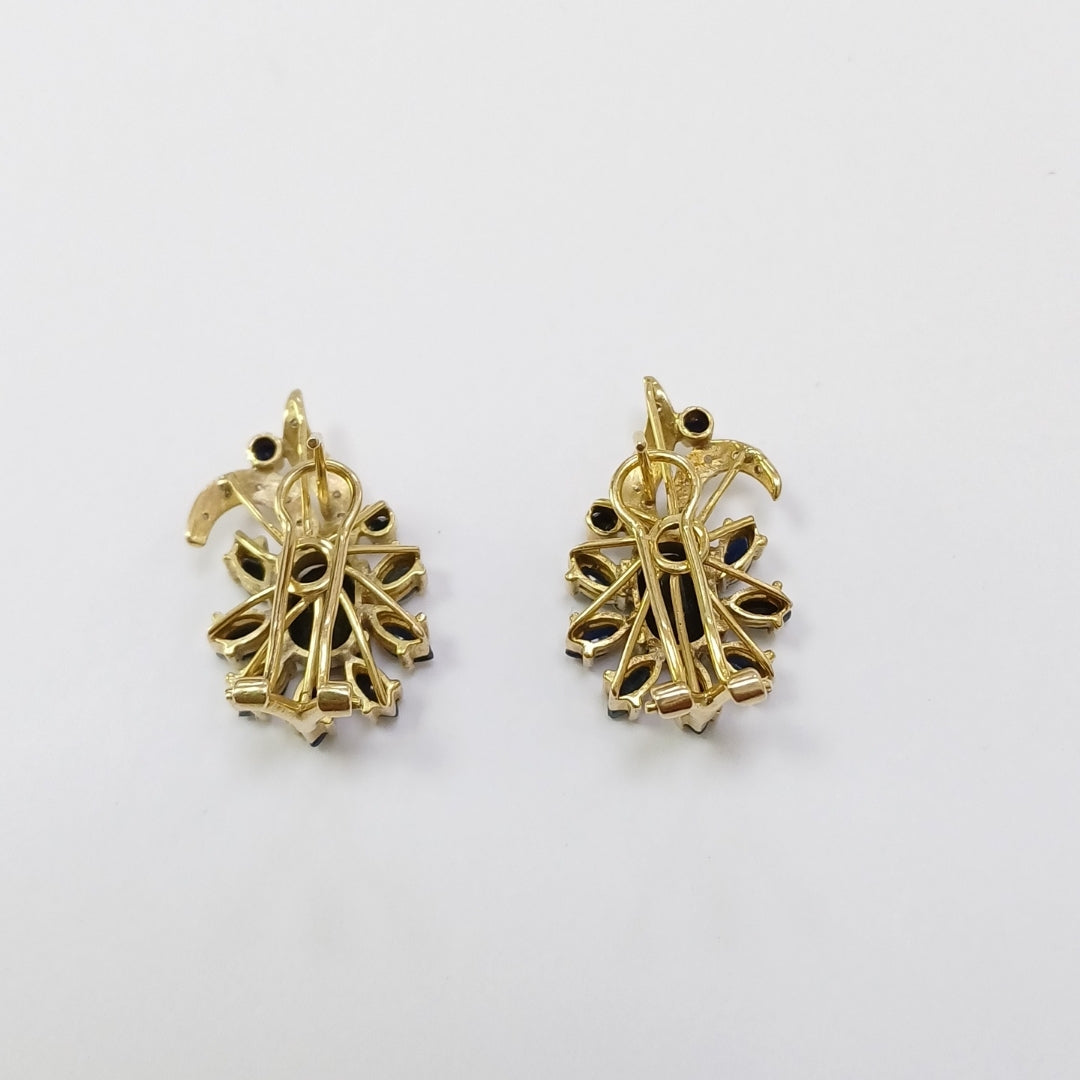 ARETES PAR ORO 14 K 12,90 GRMS (SEMINUEVO)