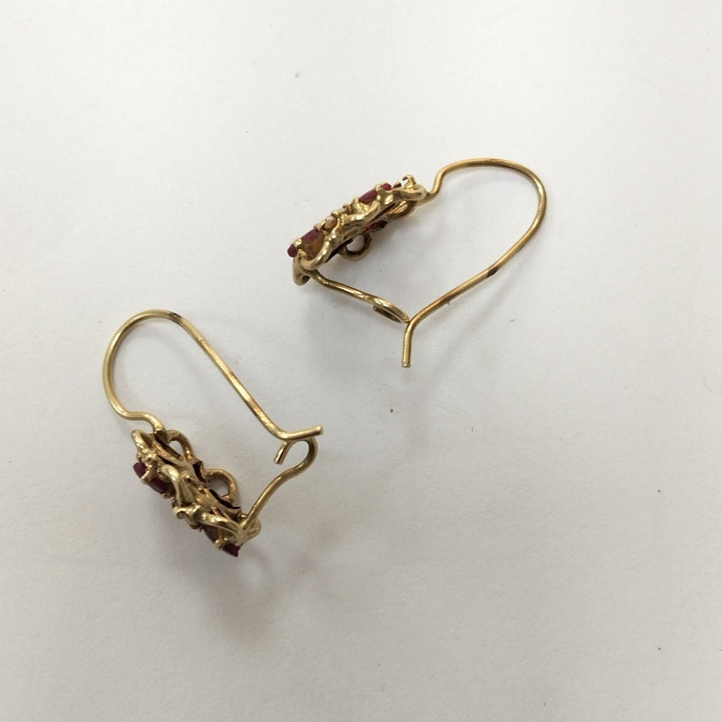 ARETES PAR ORO 8 K 3 GRMS (SEMINUEVO)