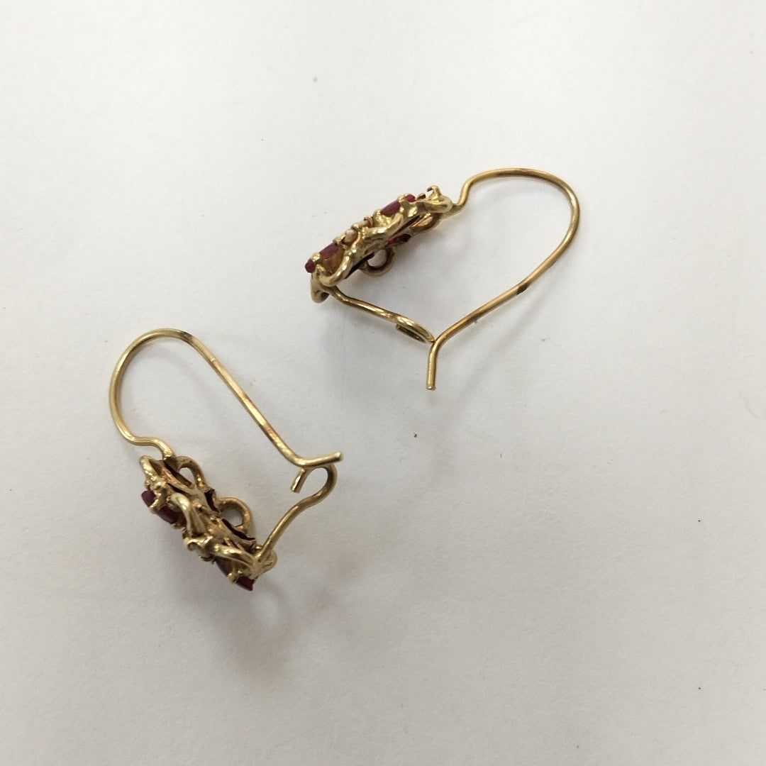 ARETES PAR ORO 8 K 3 GRMS (SEMINUEVO)
