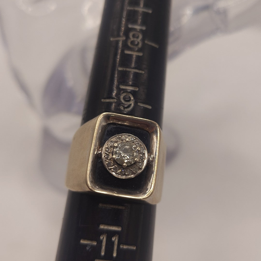 ANILLO ORO 10 K 14,30 GRMS (SEMINUEVO)