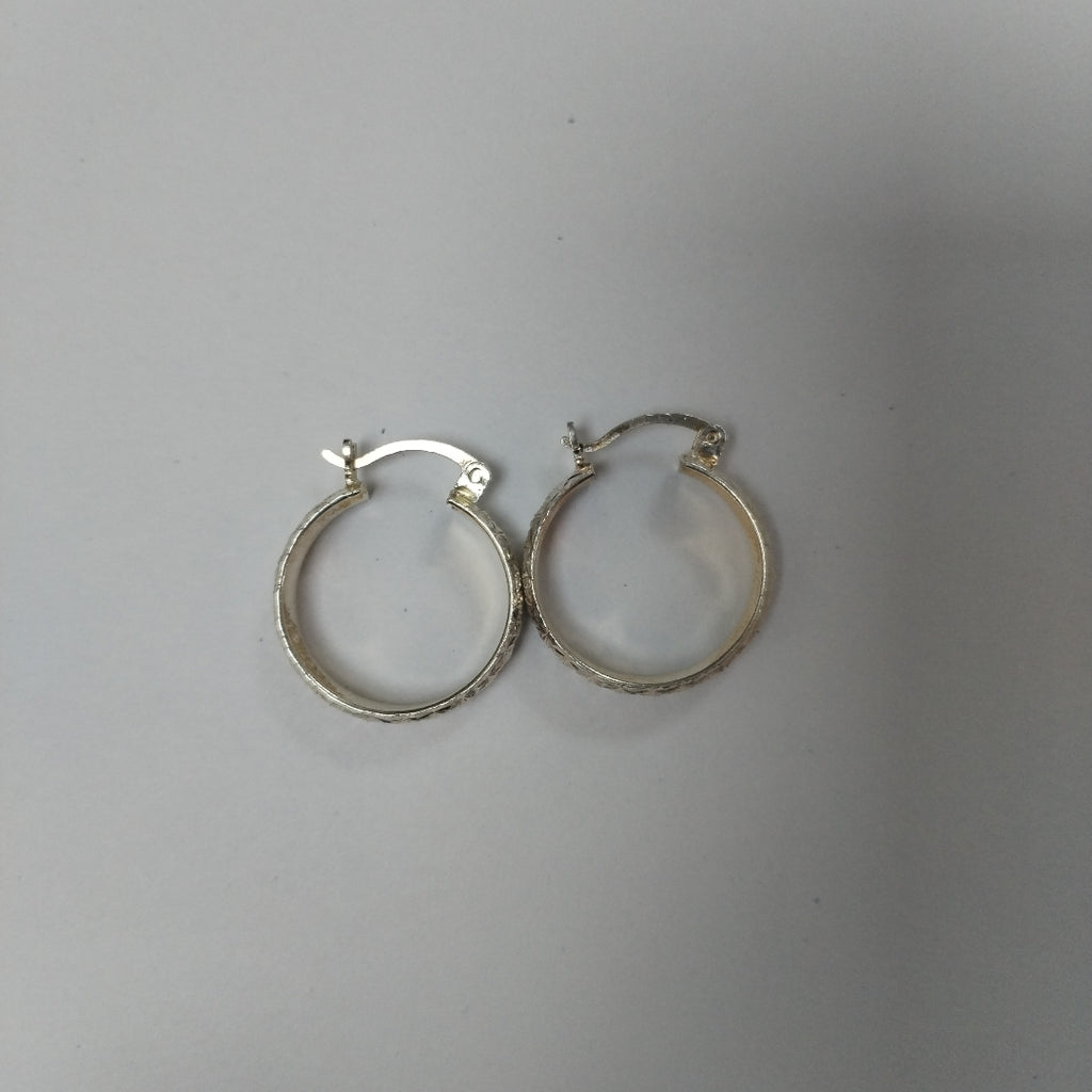 PAR ARRACADAS FACETADAS PLATA .925 3.4 GR (NUEVO)