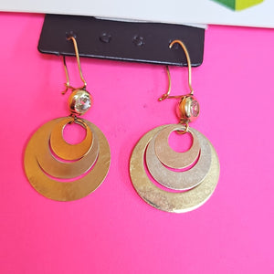 ARETES PAR ORO 10 K 2,80 GRMS (SEMINUEVO)