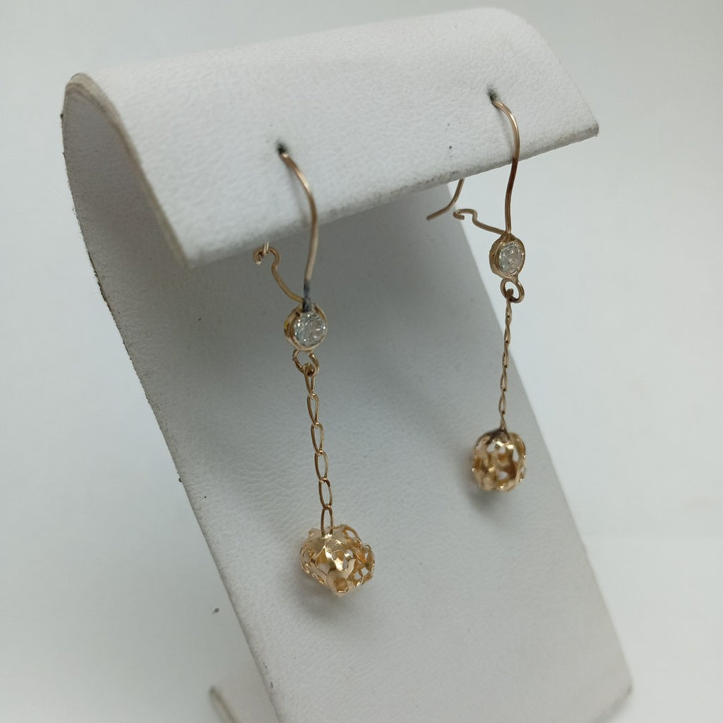 ARETES PAR ORO 10 K 1.4 GRMS (SEMINUEVO)