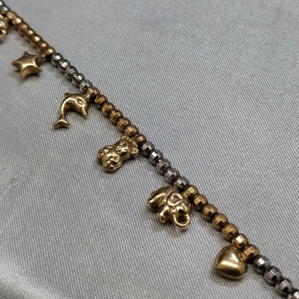 GARGANTILLA ORO,ORO BLANCO 10 K 6,60 GRMS (SEMINUEVO)