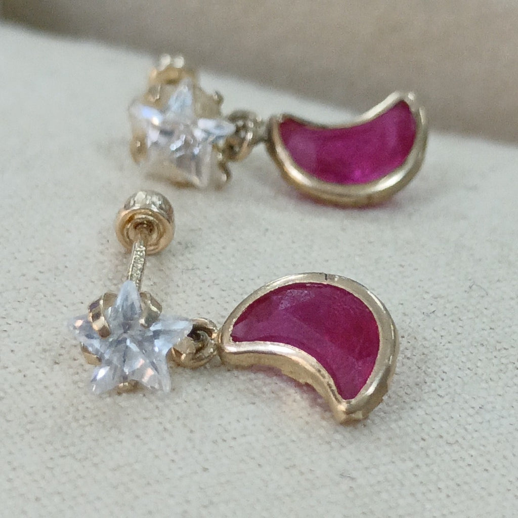 ARETES PAR ORO 10 K 0.9 GRMS (SEMINUEVO)