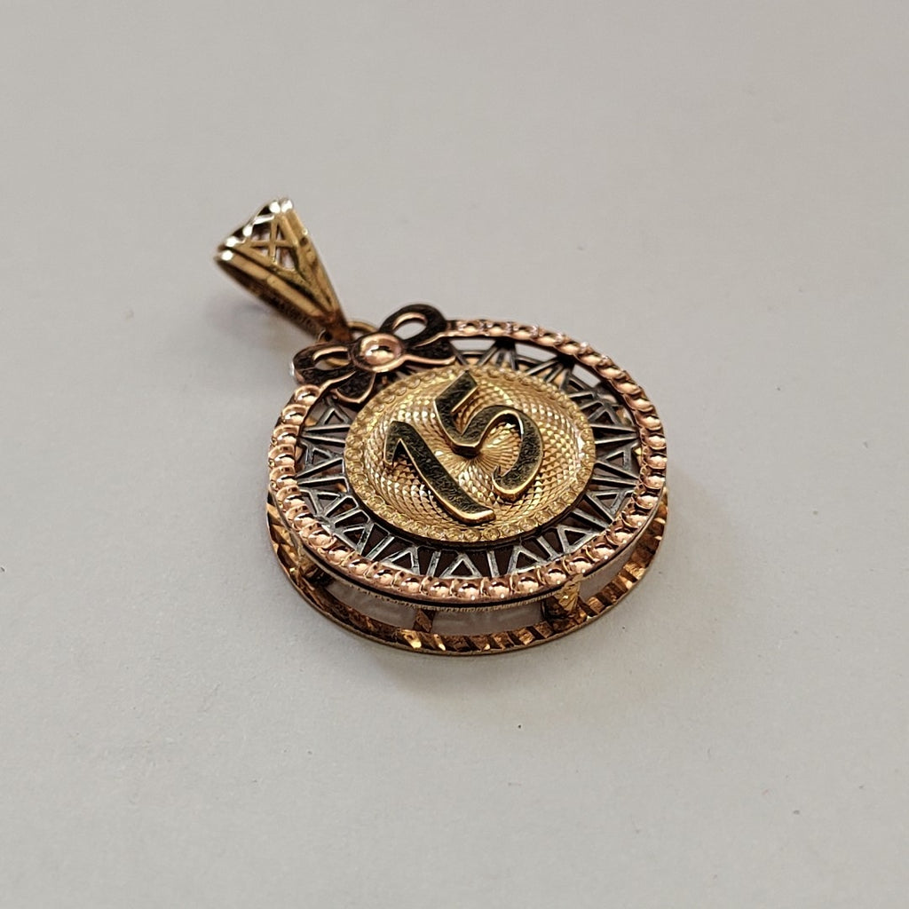 DIJE ORO 14 K 2.4 GRMS (SEMINUEVO)