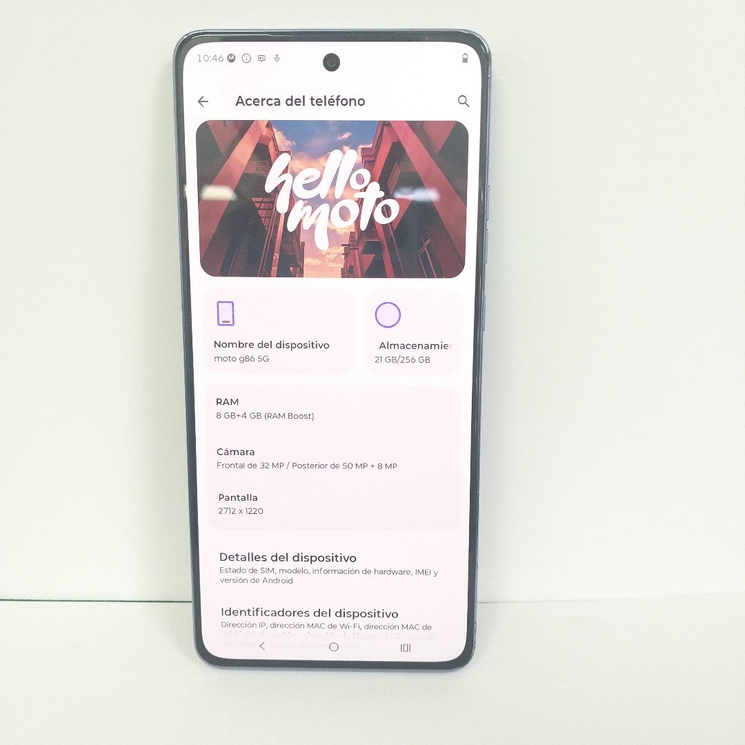 CELULAR MOTOROLA MOTO G86 XT2527-1 (2025) 256 GB 8 GB RAM