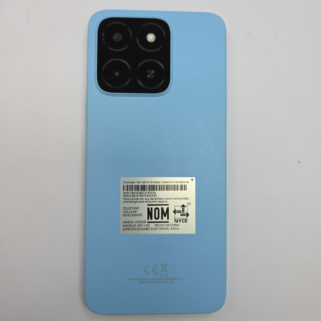 CELULAR HONOR X5B PLUS GFY-LX3 (2024) 256 GB 4 GB RAM (SEMINUEVO)