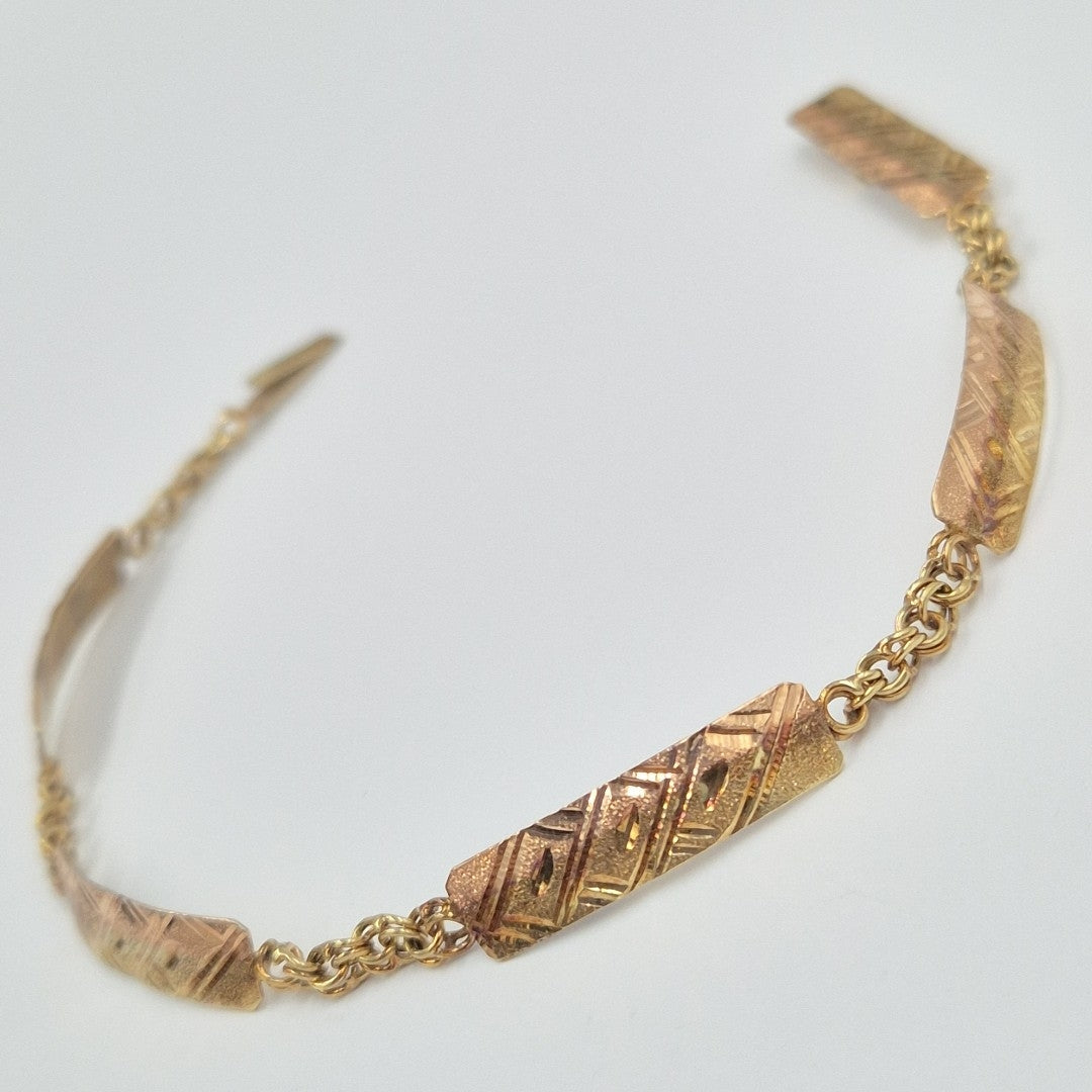PULSERA ORO 10 K 5,50 GRMS (SEMINUEVO)
