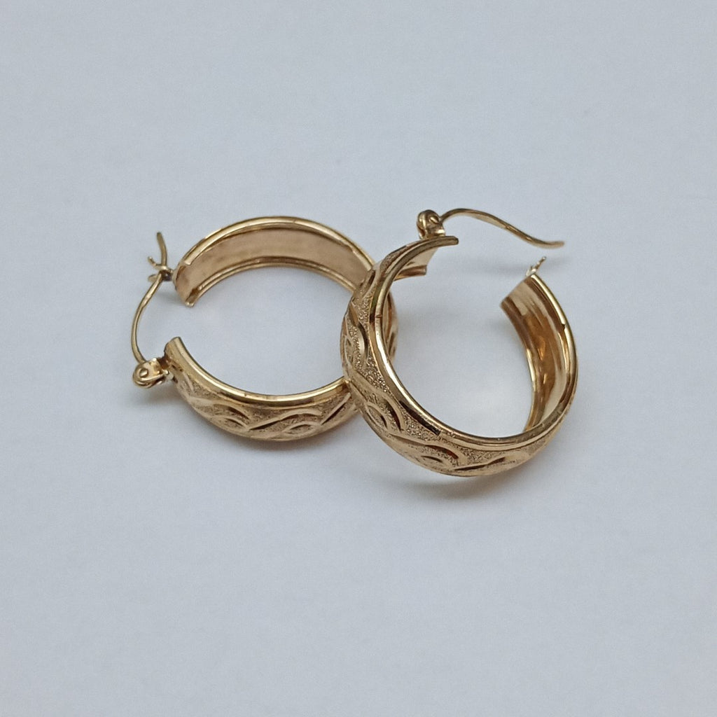 ARRACADAS PAR ORO 10 K 3.4 GRMS (SEMINUEVO)