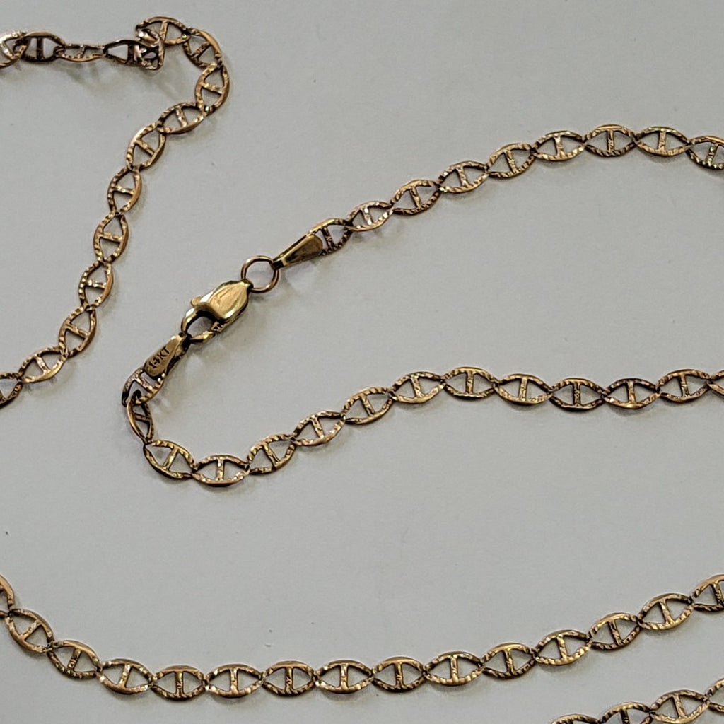 CADENA ORO 14 K 4.5 GRMS (SEMINUEVO)