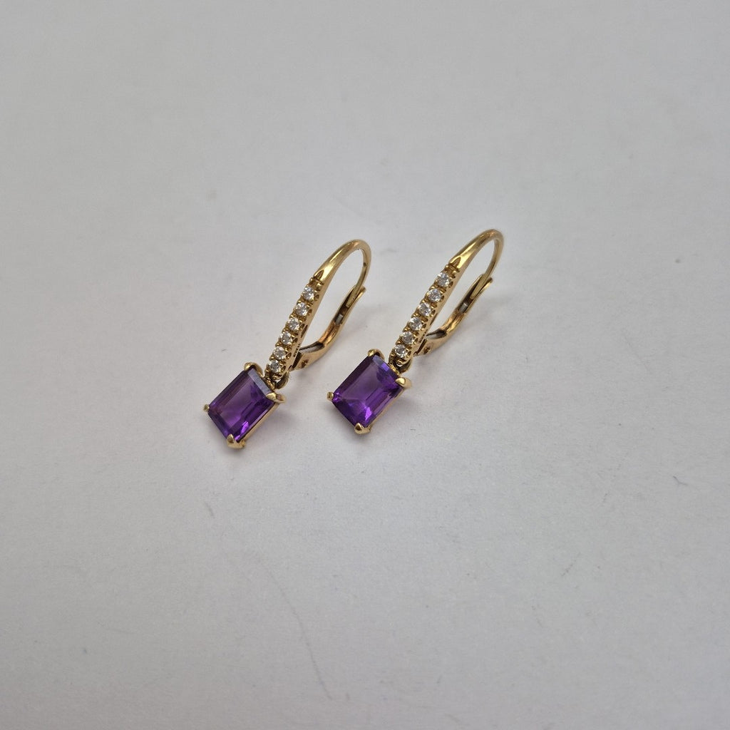 ARETES PAR ORO 14 K 4,30 GRMS (SEMINUEVO)