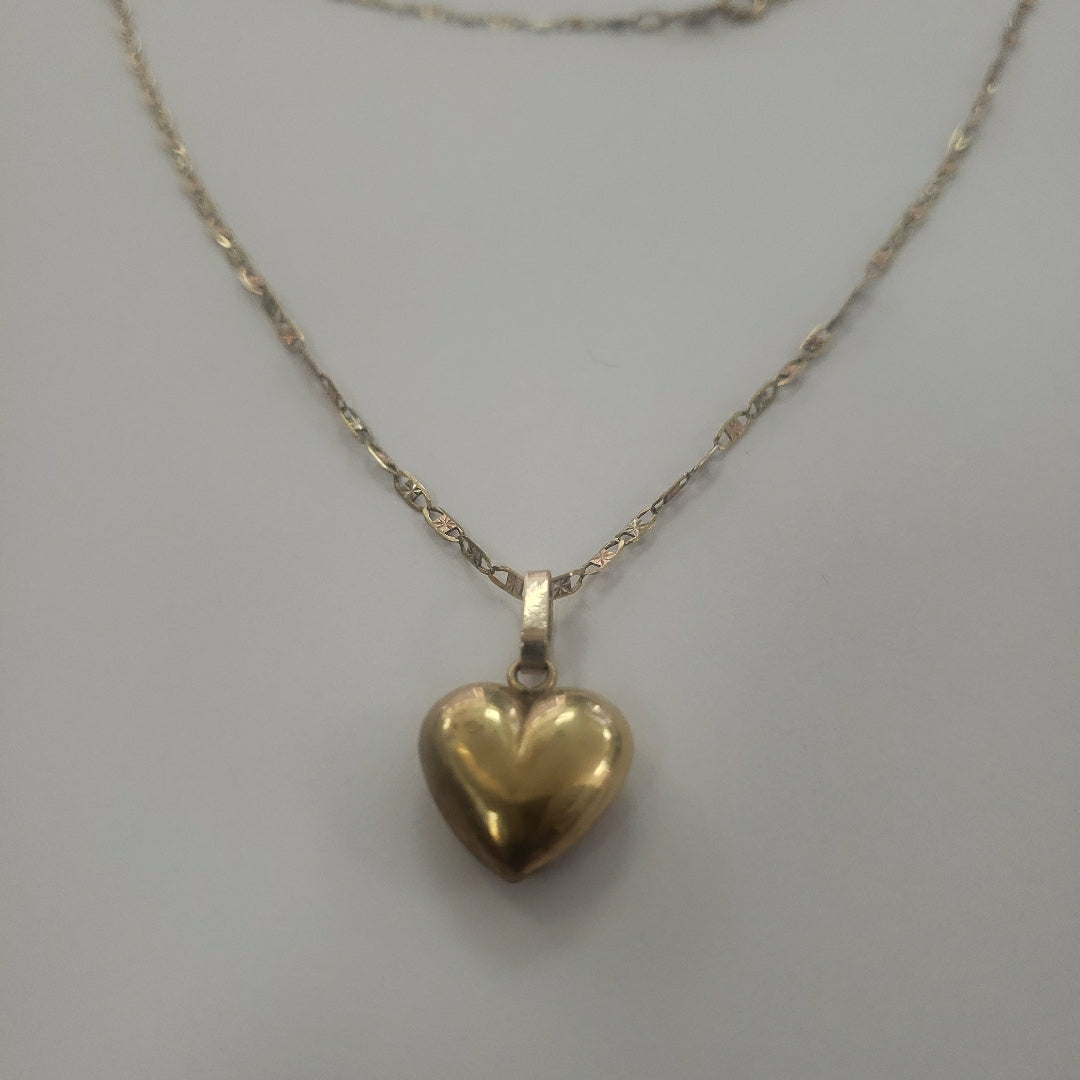 CADENA, DIJE ORO 10 K 2.7 GRMS (SEMINUEVO)