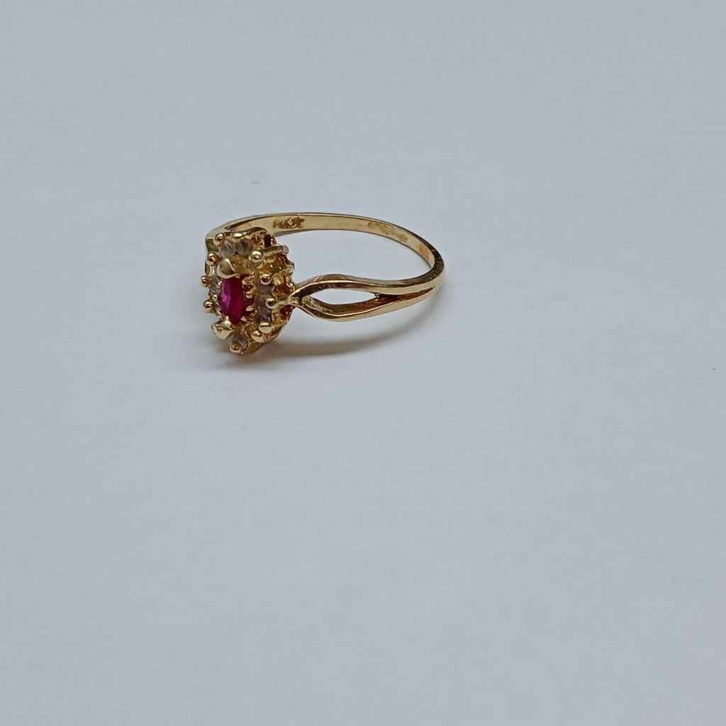 ANILLO ORO 14 K 2.7 GRMS (SEMINUEVO)