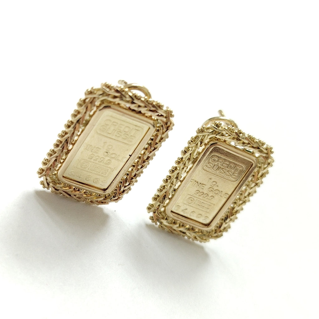 ARETES PAR ORO 10 K 6.6 GRMS (SEMINUEVO)