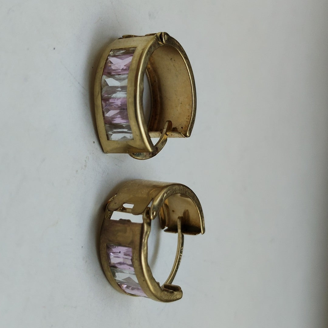 ARRACADAS PAR ORO 10 K 2.6 GRMS (SEMINUEVO)