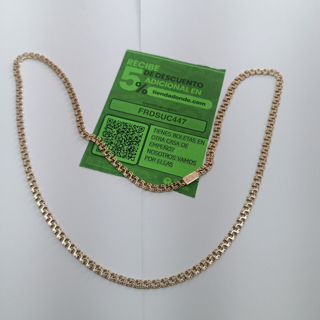 CADENA ORO 10 K 19.7 GRMS (SEMINUEVO)