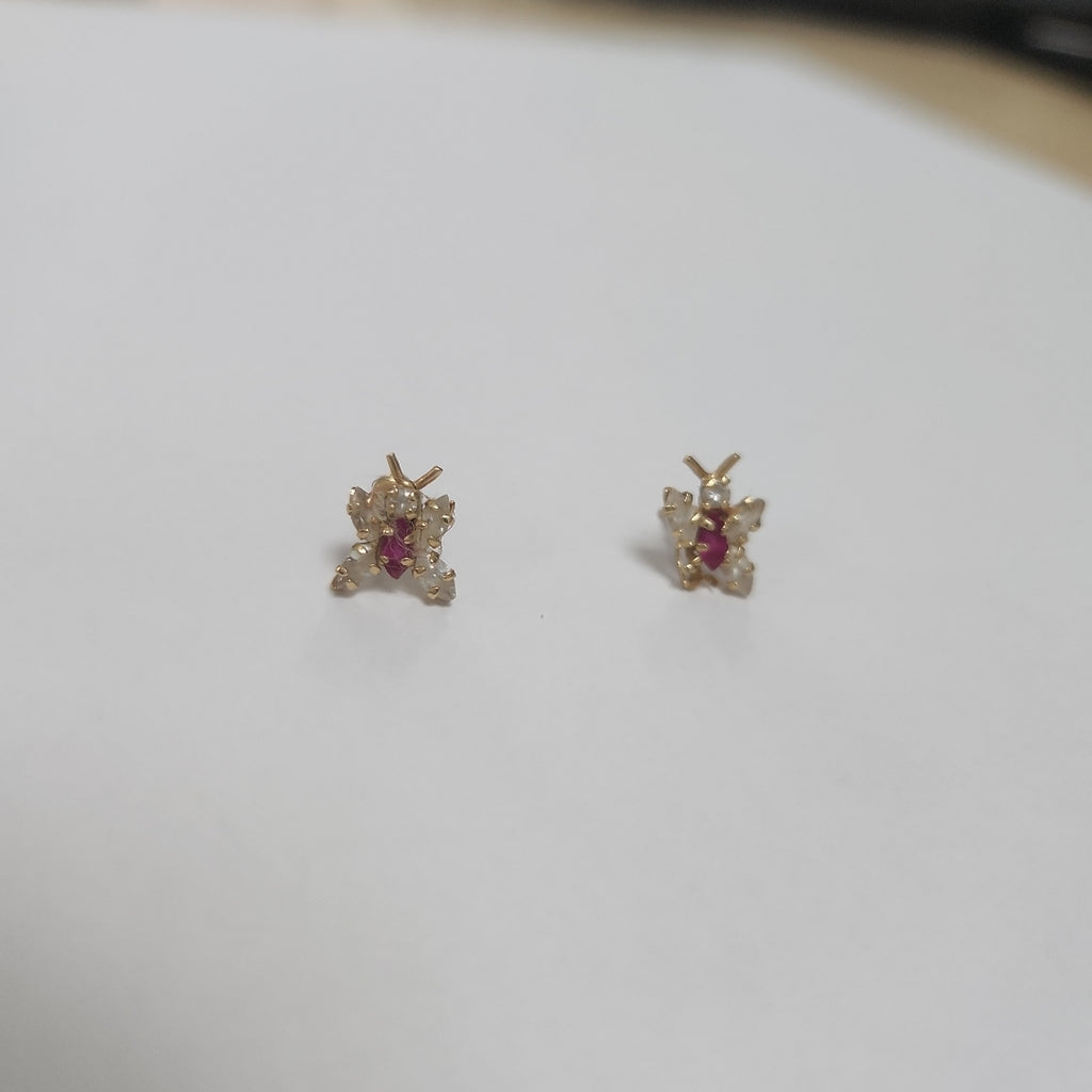 BROQUELES PAR ORO 14 K 0.8 GRMS (SEMINUEVO)