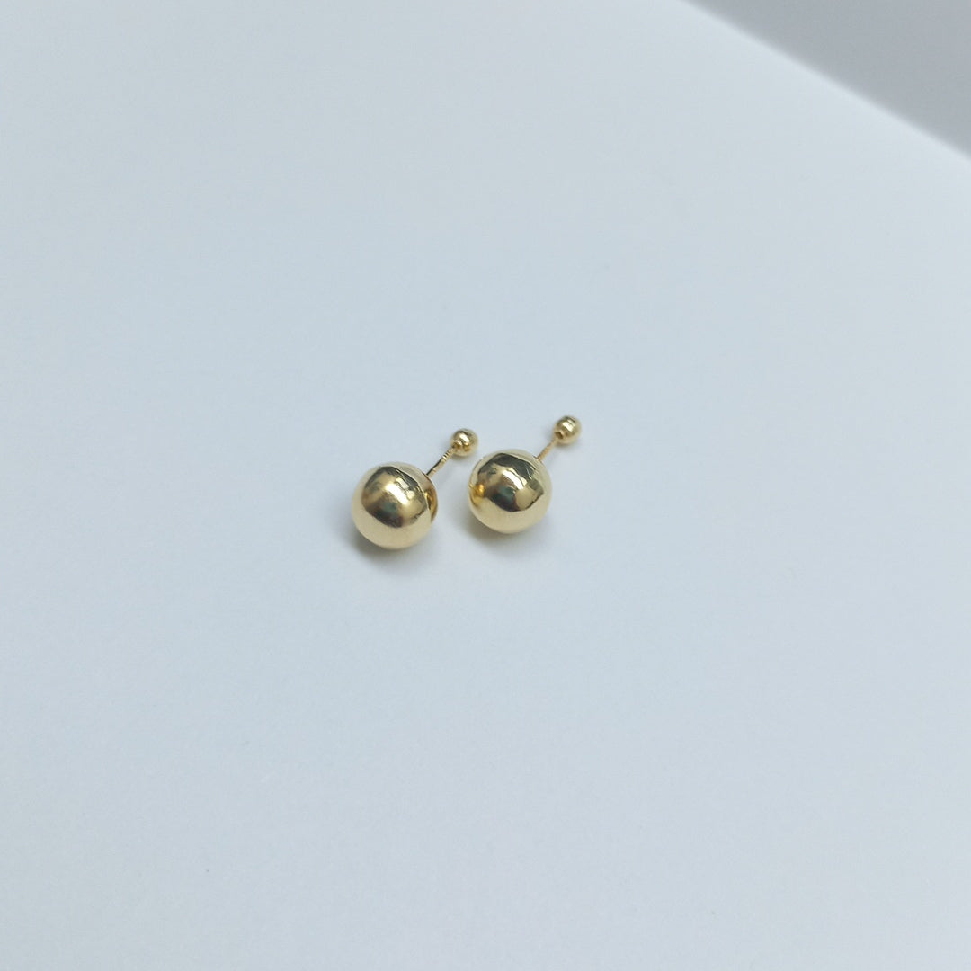BROQUELES PAR ORO 14 K 0,50 GRMS (SEMINUEVO)