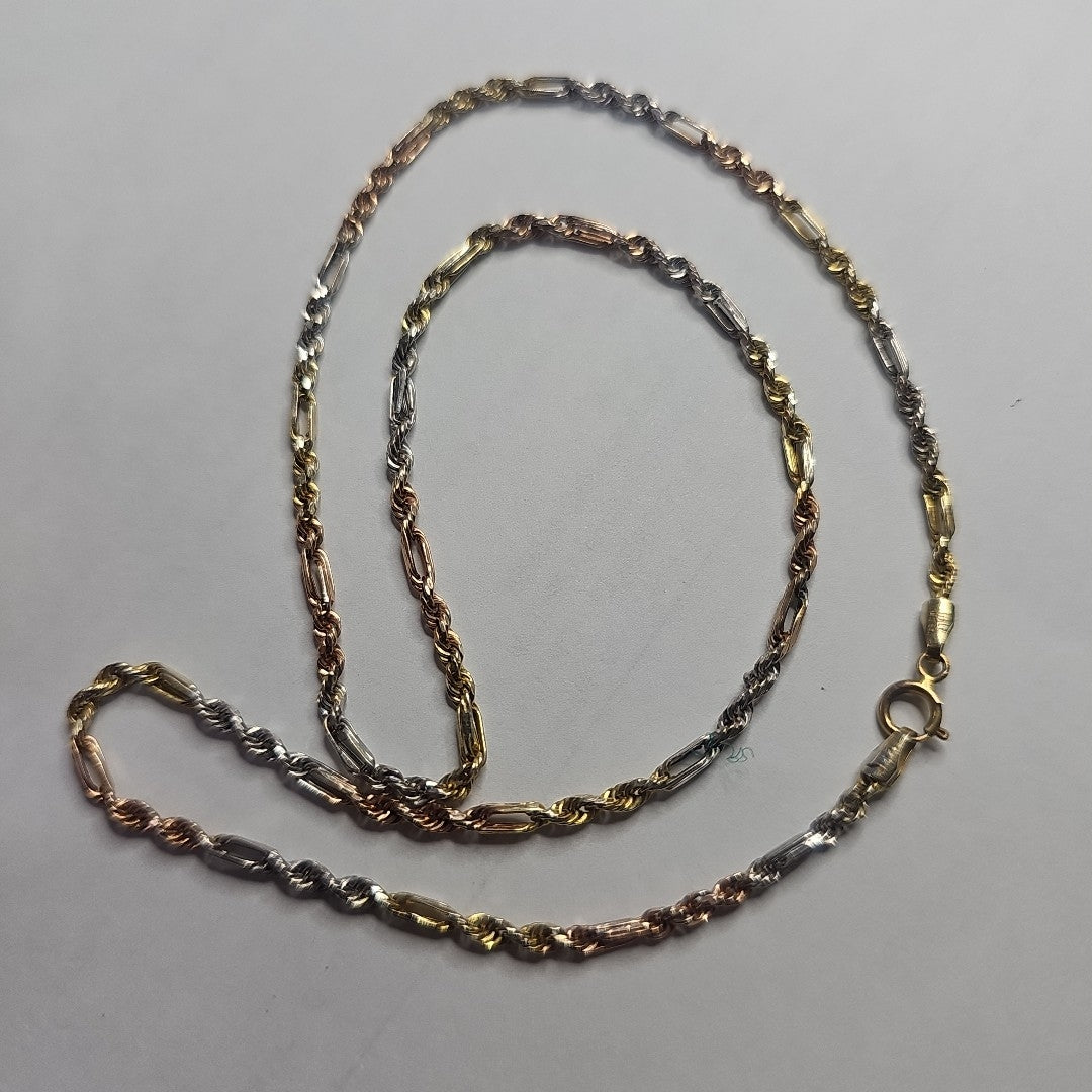 CADENA ORO 14 K 3.5 GRMS (SEMINUEVO)