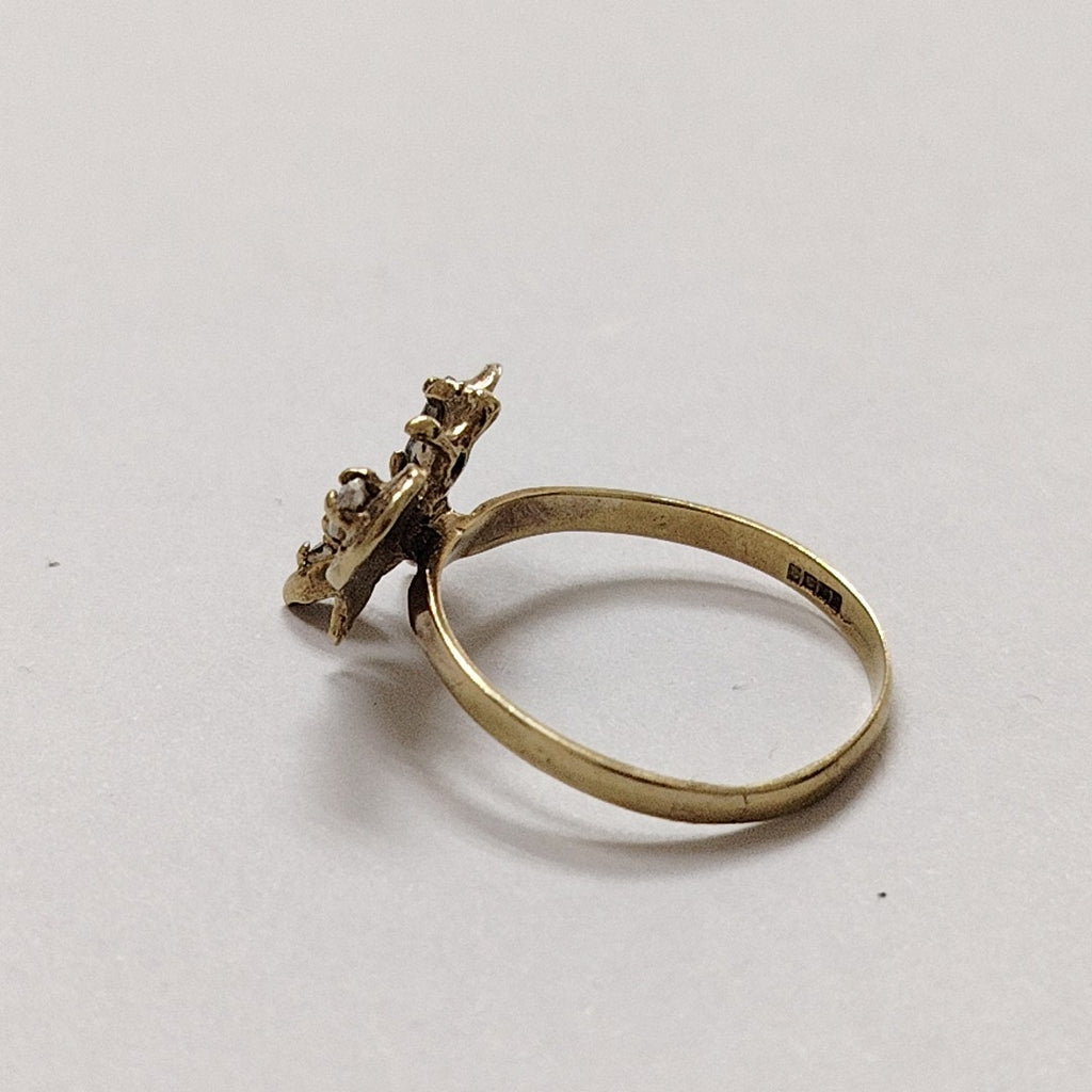 ANILLO ORO 14 K 2 GRMS (SEMINUEVO)