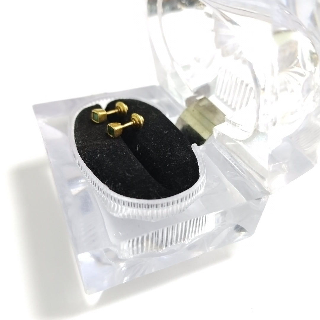 BROQUELES PAR ORO 18 K 0.8 GRMS (SEMINUEVO)