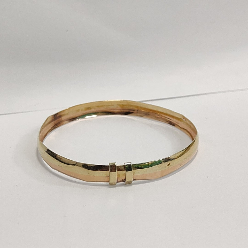 PULSERA RIGIDA ORO 10 K 4,20 GRMS (SEMINUEVO)