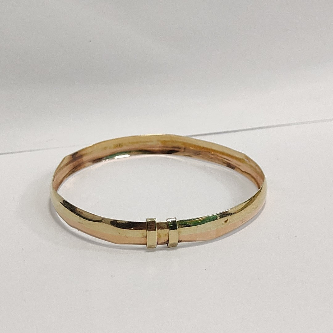 PULSERA RIGIDA ORO 10 K 4,20 GRMS (SEMINUEVO)