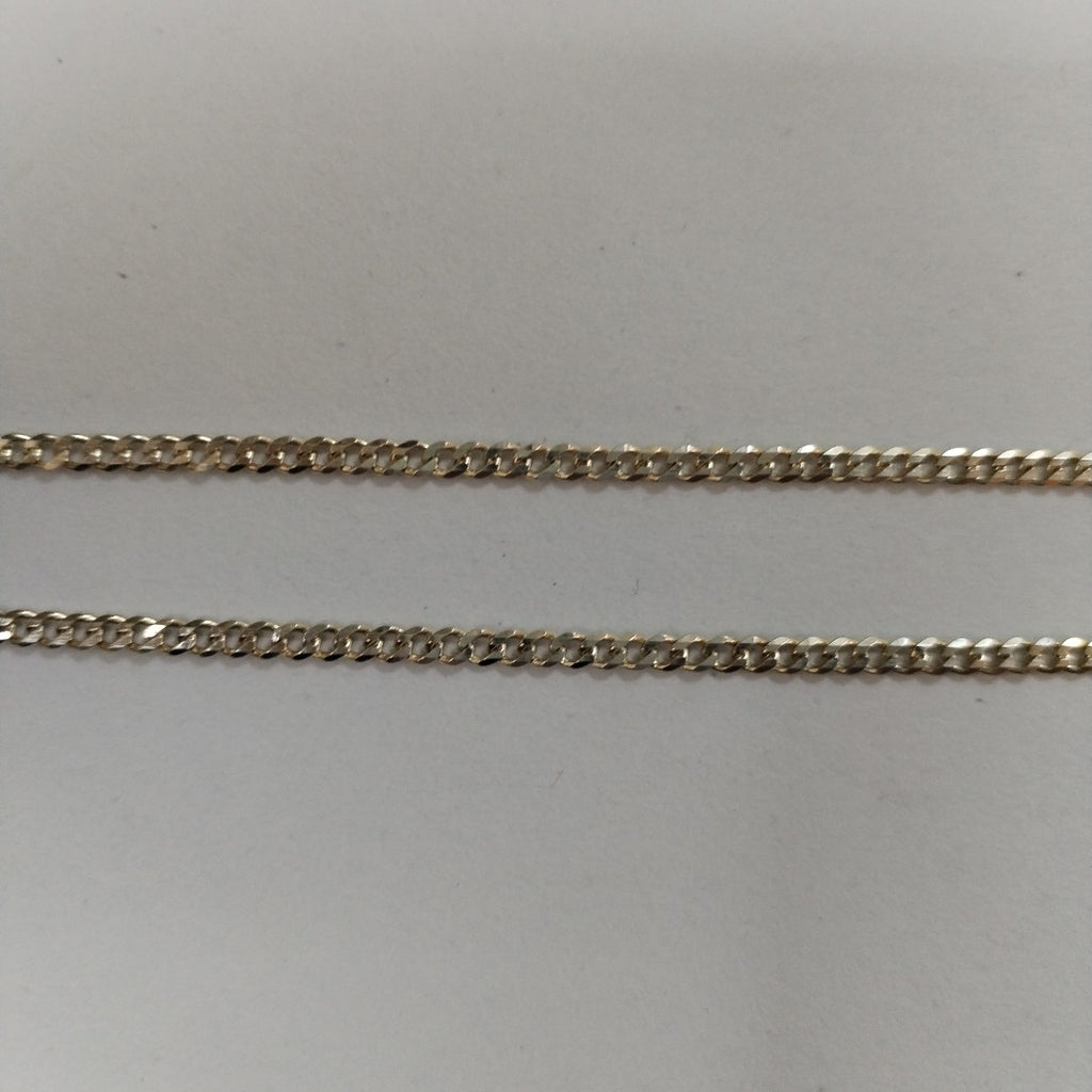 CADENA TEJIDO BARBADO PLATA .925 60 CM 5.6 GR (NUEVO)