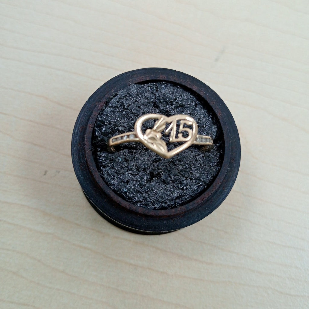 ANILLITO ORO 10 K 0.8 GRMS (SEMINUEVO)