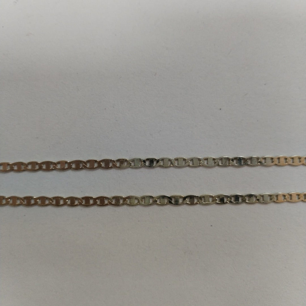 CADENA TEJIDO ESPEJO PLATA .925 60 CM 4.4 GR (NUEVO)