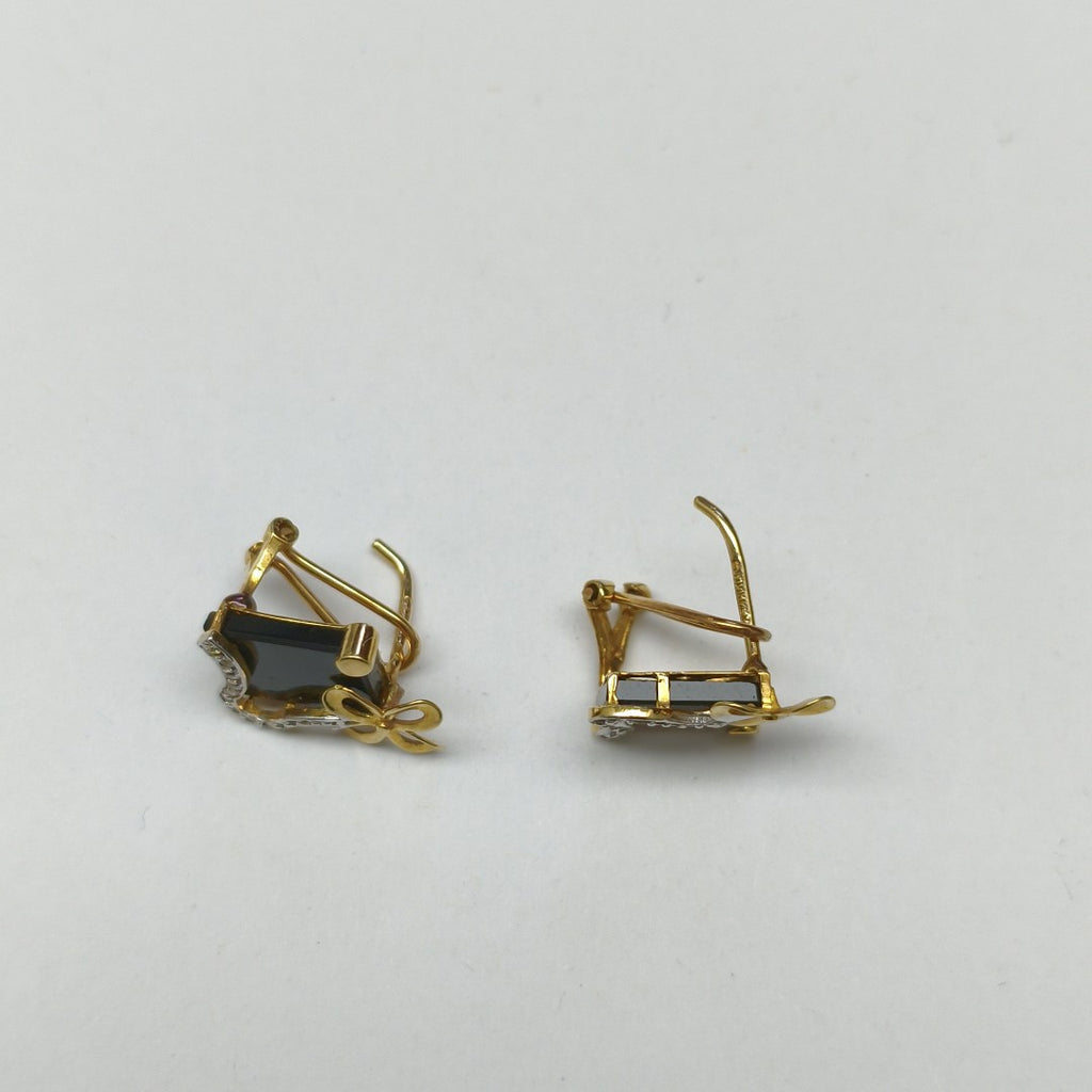 ARETES PAR ORO 14 K 3,20 GRMS (SEMINUEVO)