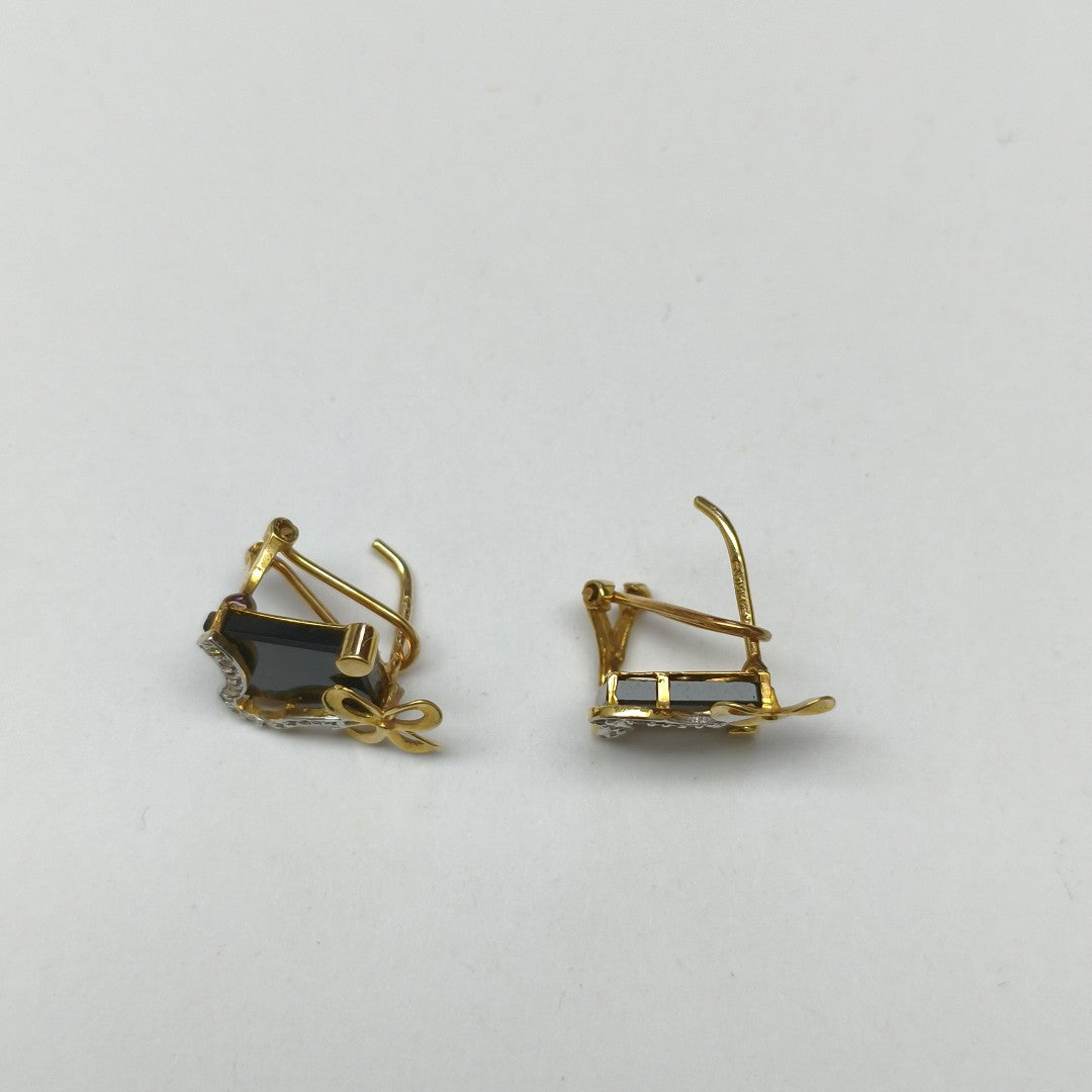 ARETES PAR ORO 14 K 3,20 GRMS (SEMINUEVO)