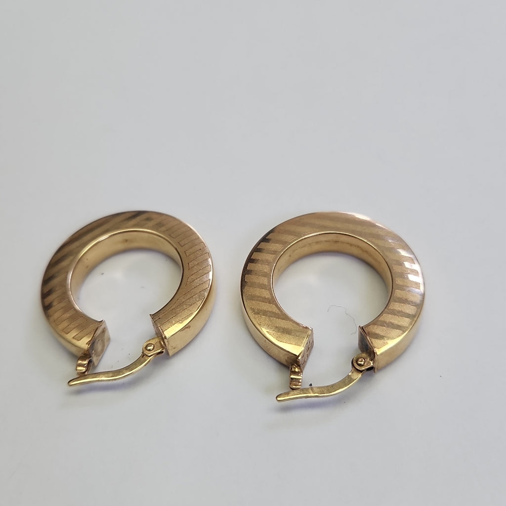 ARRACADAS PAR ORO 14 K 4.7 GRMS (SEMINUEVO)