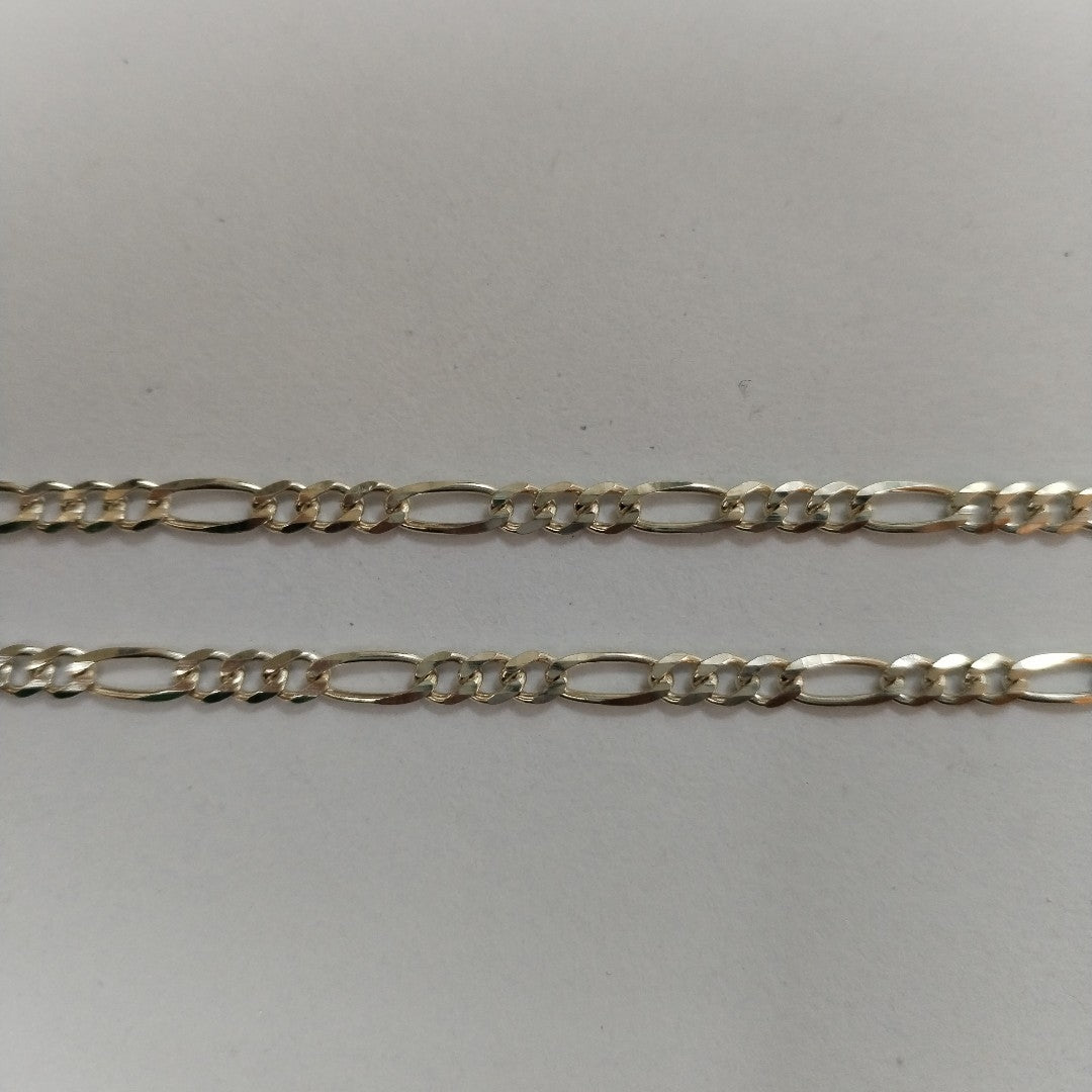 CADENA TEJIDO 3X1 PLATA .925 50 CM 7 GR (NUEVO)