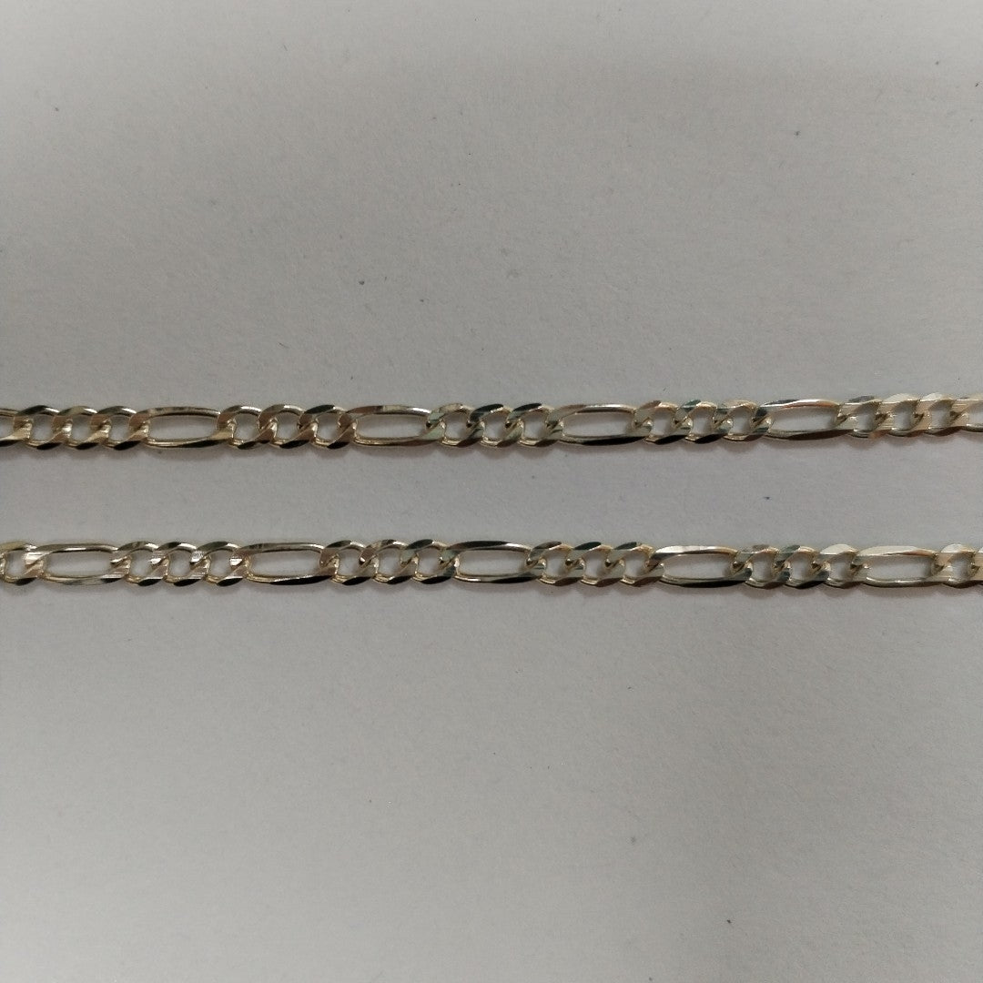 CADENA TEJIDO 3X1 PLATA .925 55 CM 7.4 GR (NUEVO)