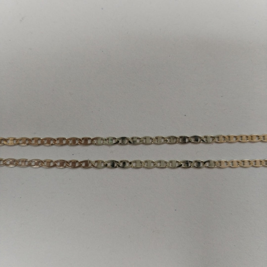 CADENA TEJIDO ESPEJO PLATA .925 55 CM 4 GR (NUEVO)