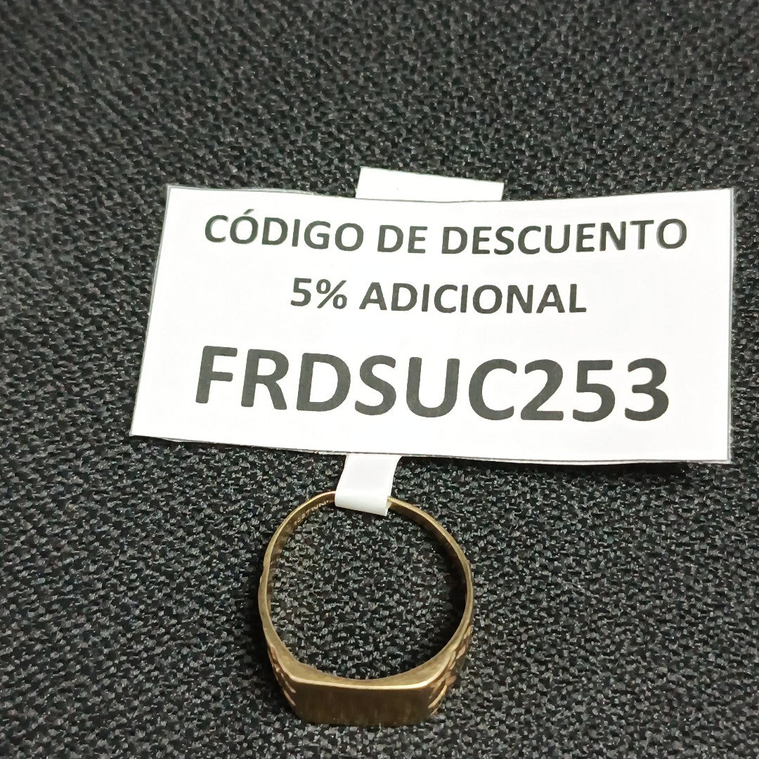 ANILLITO ORO 10 K 3.6 GRMS (SEMINUEVO)
