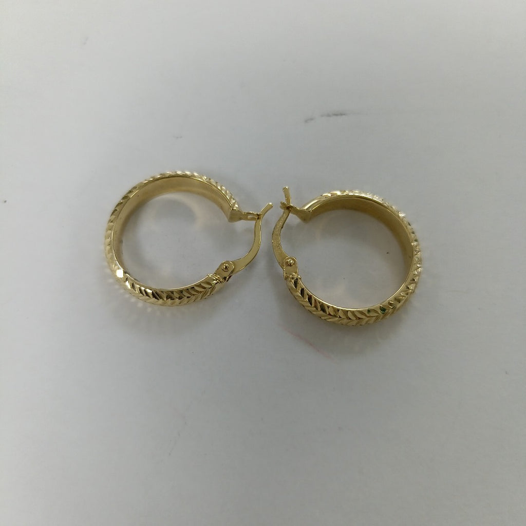 ARRACADAS PAR ORO 14 K 1.7 GRMS (SEMINUEVO)