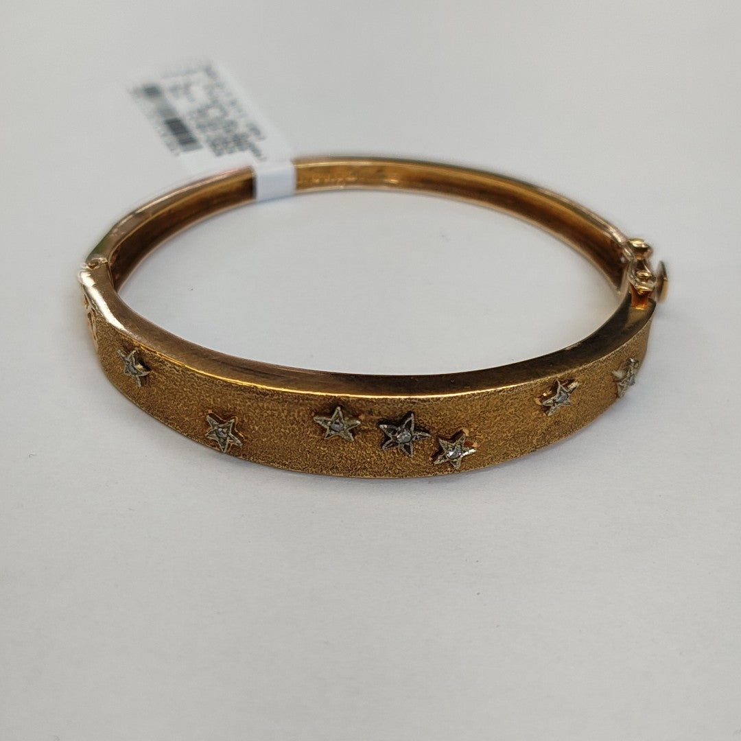 PULSERA RIGIDA ORO 14 K 19.3 GRMS (SEMINUEVO)
