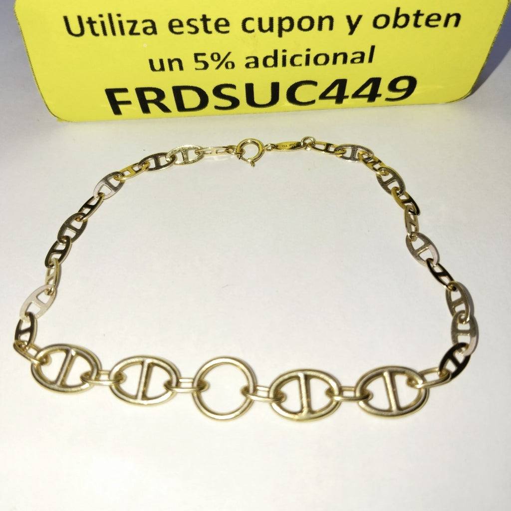 PULSERA ORO 14 K 3.1 GRMS (SEMINUEVO)