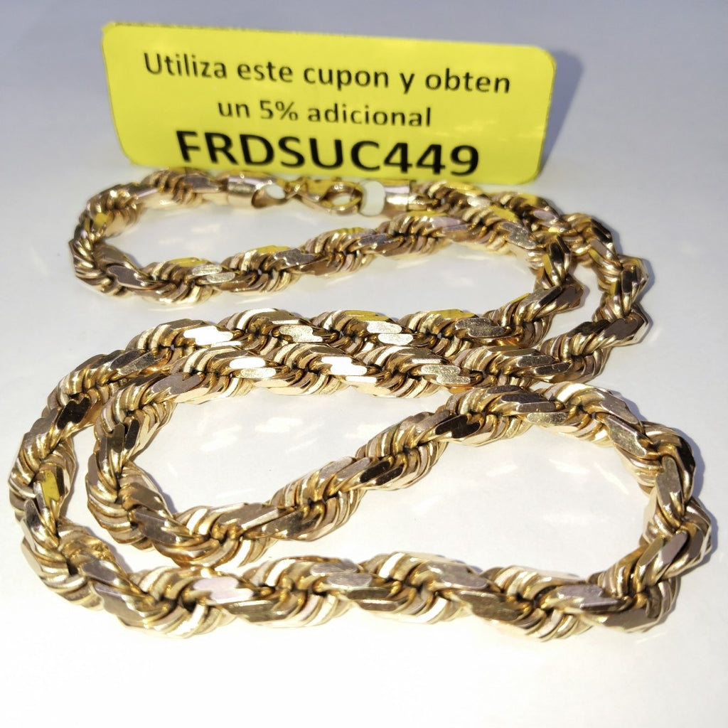 CADENA ORO 10 K 107.4 GRMS (SEMINUEVO)