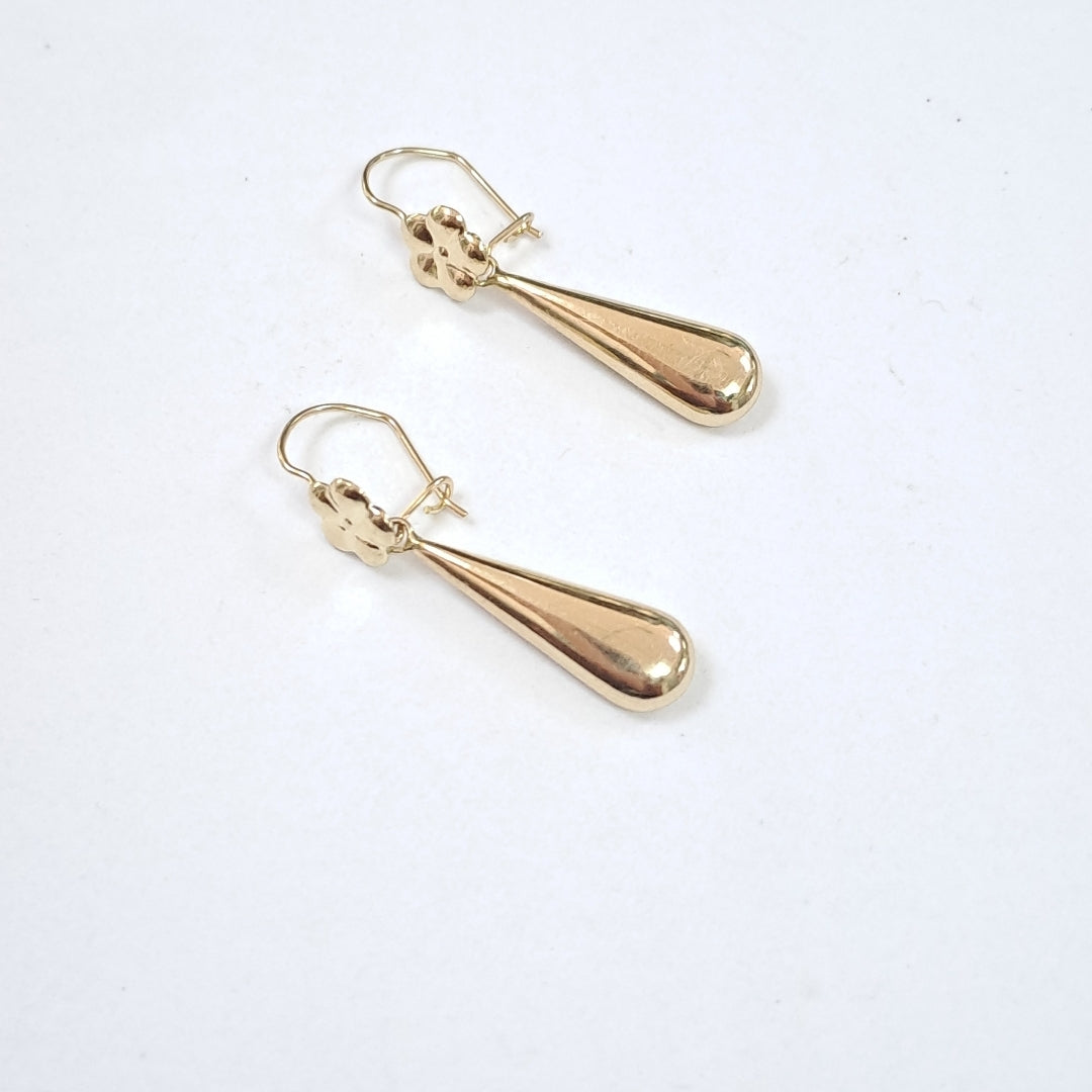 ARETES PAR ORO 10 K 1.2 GRMS (SEMINUEVO)