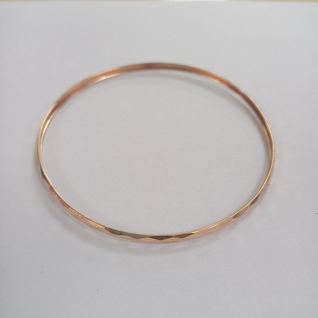 PULSERA RIGIDA ORO 10 K 3.7 GRMS (SEMINUEVO)