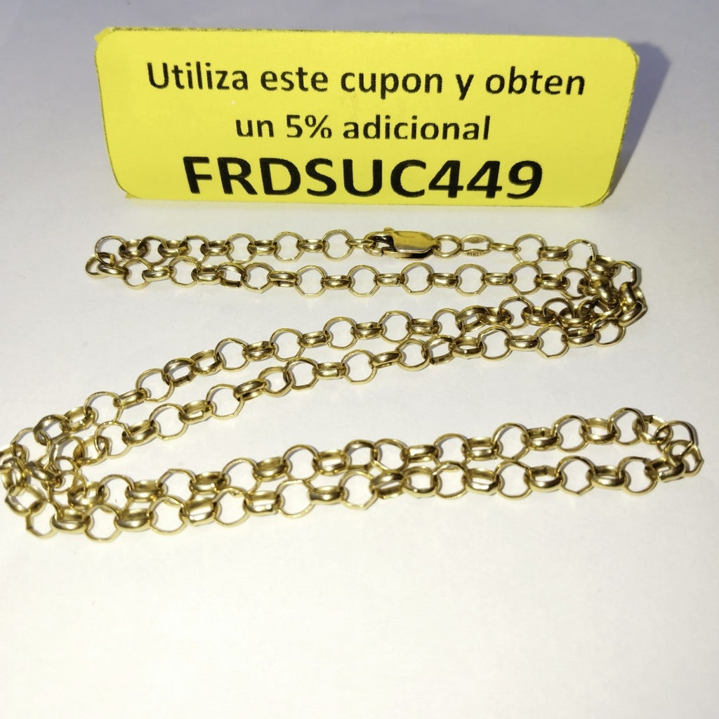 CADENA ORO 8 K 12.9 GRMS (SEMINUEVO)